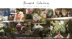 Desktop Screenshot of bowerbirdcollections.com