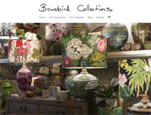 Tablet Screenshot of bowerbirdcollections.com